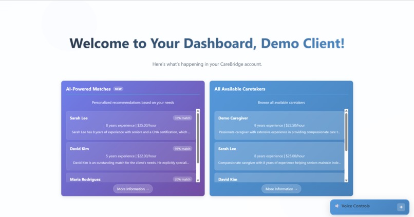 CareBridge – screenshot 2