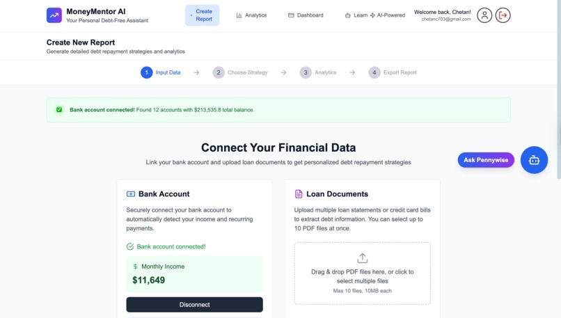 Money Mentor AI – screenshot 1