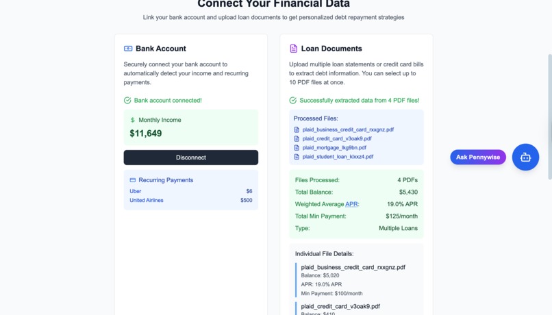 Money Mentor AI – screenshot 2
