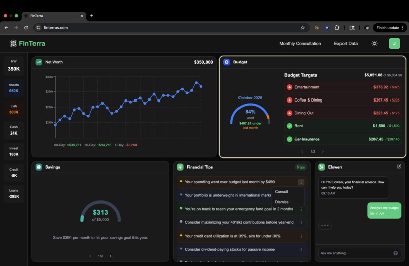 FinTerra – screenshot 3