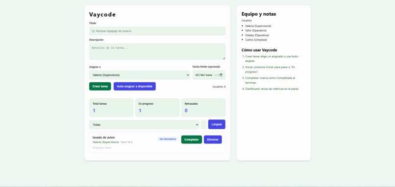 Vaycode – screenshot 1