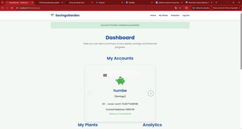 SavingsGarden – screenshot 1