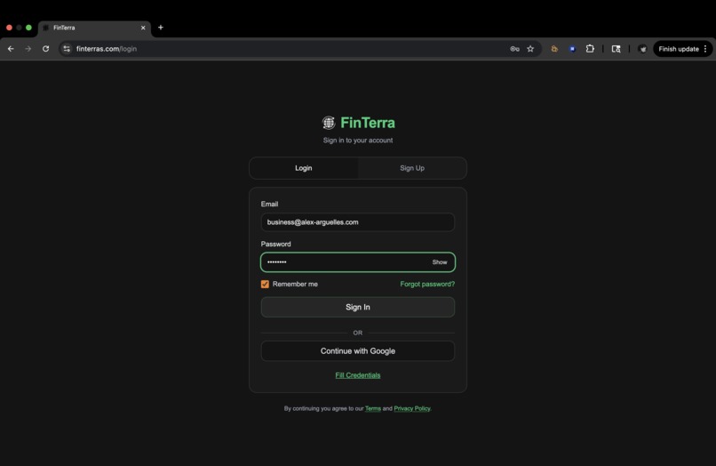 FinTerra – screenshot 6