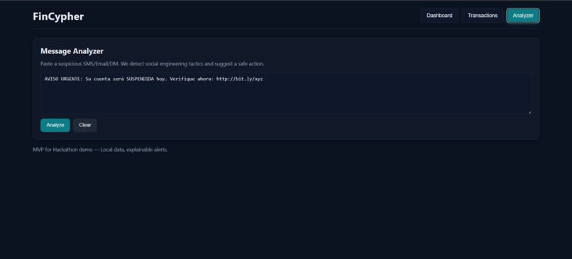 FinCypher – screenshot 3