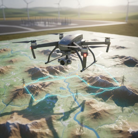 NextEra Energy Drone Optimization Challenge – screenshot 1