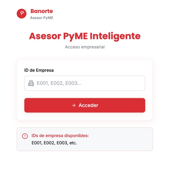  Asesor PyME Inteligente - MCP Financiero – screenshot 1