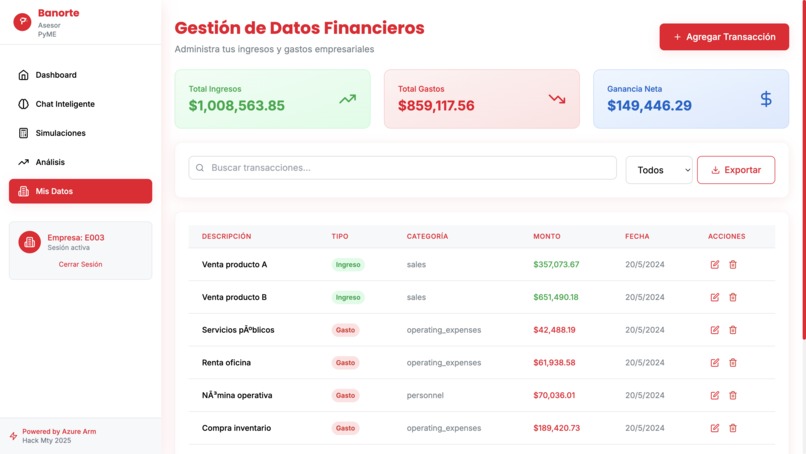  Asesor PyME Inteligente - MCP Financiero – screenshot 5