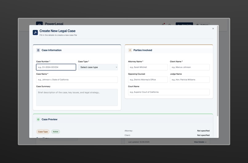 PowerLegal – screenshot 2