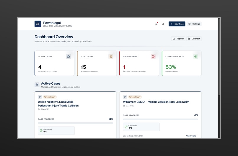 PowerLegal – screenshot 1