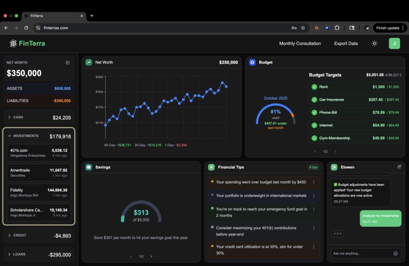 FinTerra – screenshot 8