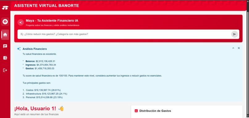 Maya - Asistente Virtual de Banorte  – screenshot 6