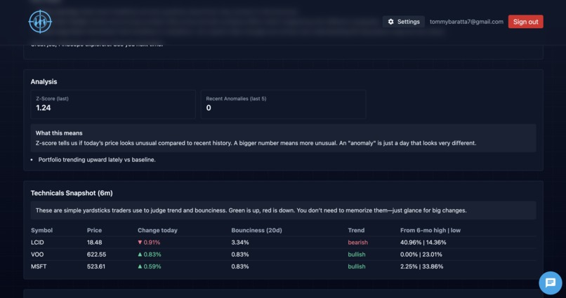 FinScope – screenshot 4