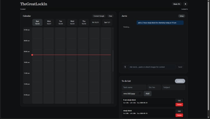 TheGreatLockIn – screenshot 1