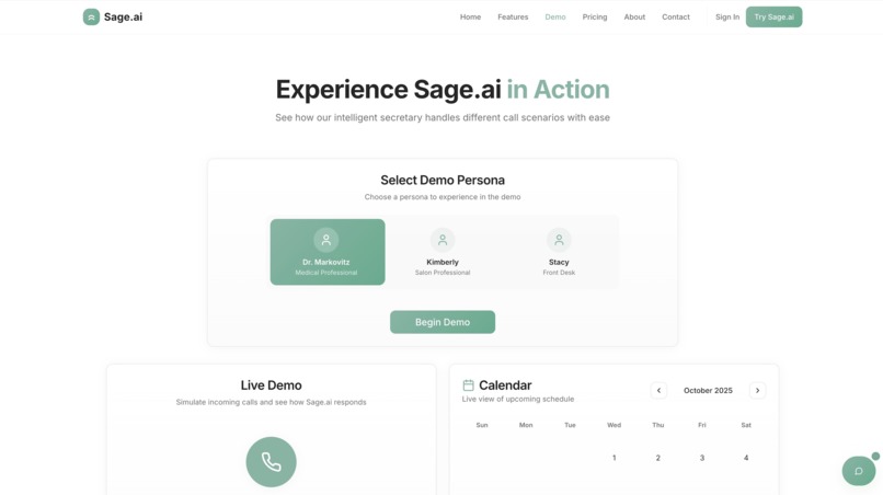 Sage.ai – screenshot 1