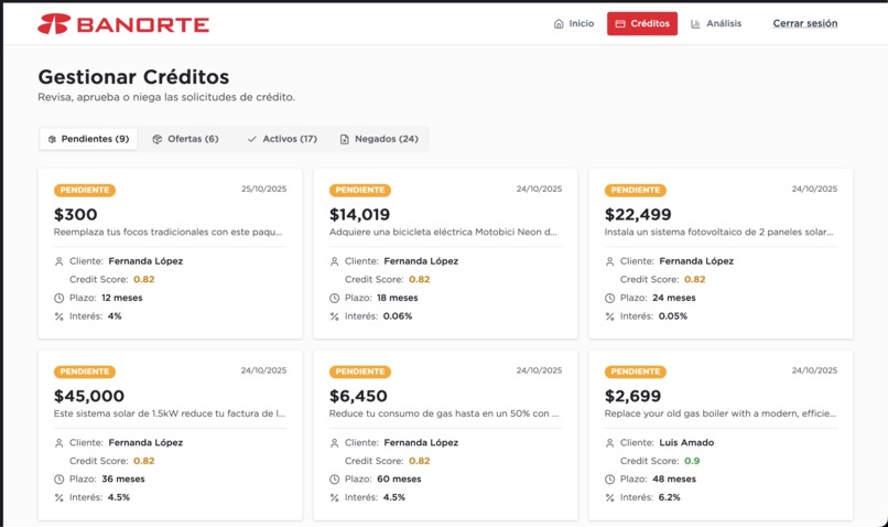 Creditos Verdes – screenshot 3