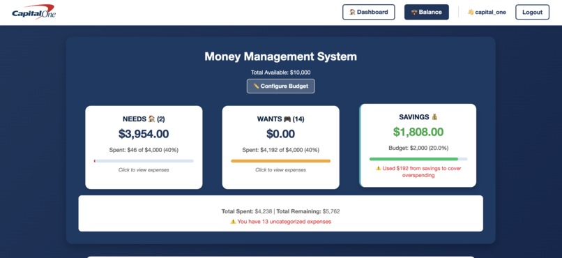CapitalOne Balance – screenshot 2