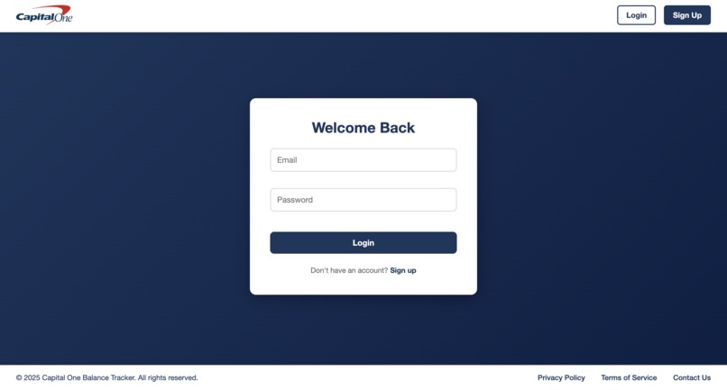 CapitalOne Balance – screenshot 6