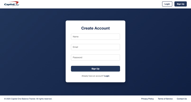 CapitalOne Balance – screenshot 7