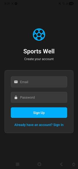 Sports Well – screenshot 1
