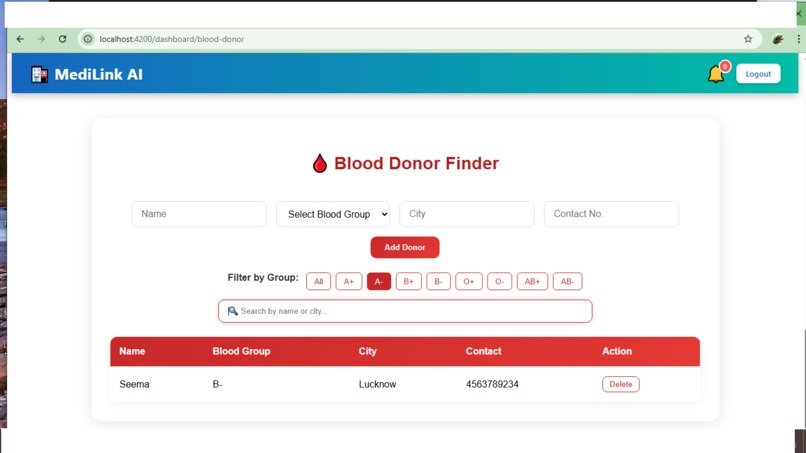 MediLink AI HMS – screenshot 8