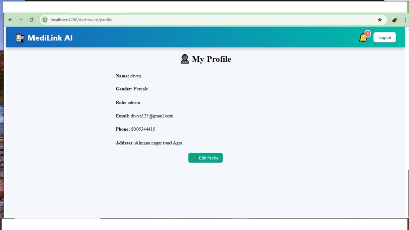 MediLink AI HMS – screenshot 9