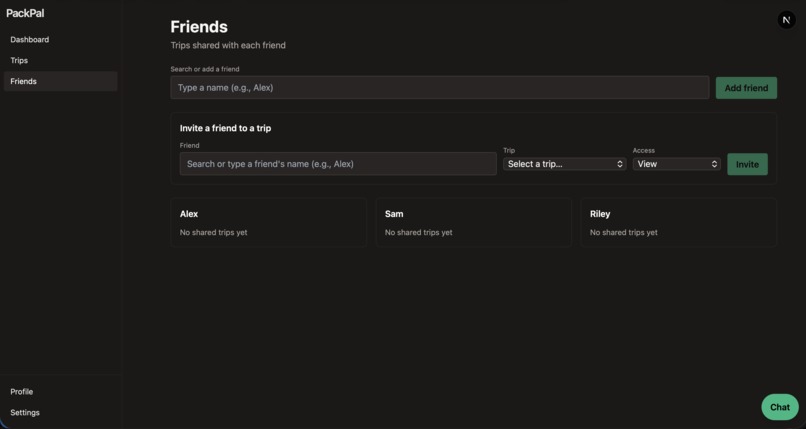 PackPal – screenshot 4
