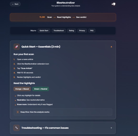 BiasNeutralizer – screenshot 5
