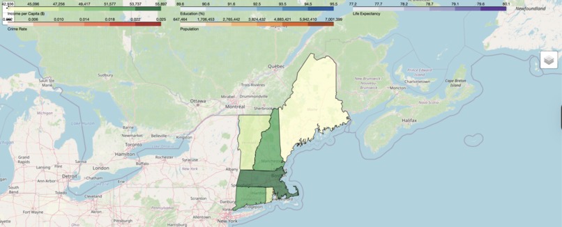 NEWISE_GIS – screenshot 1