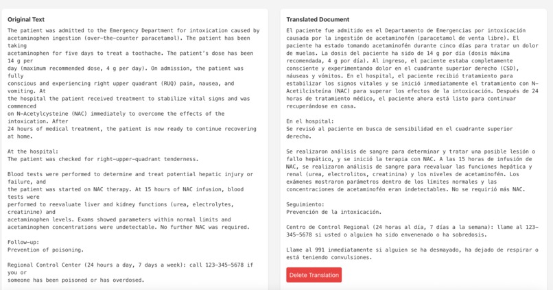 MediDoc Translate – screenshot 1