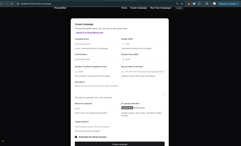 PromoPilot – screenshot 5