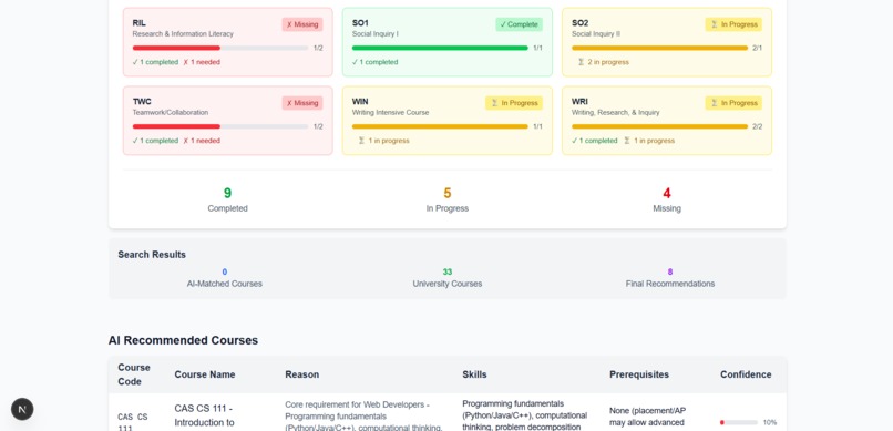 AdvisorAI – screenshot 1