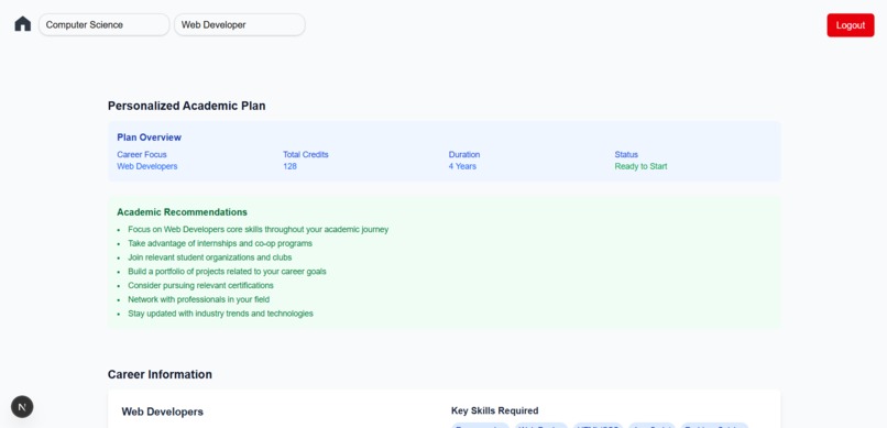 AdvisorAI – screenshot 2