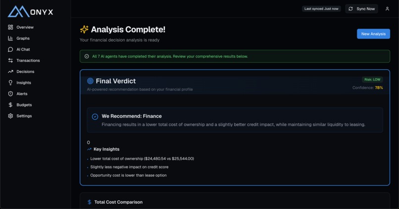 Onyx - Agentic Financial Automation & Advising – screenshot 4