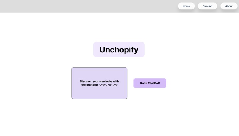Unchopify – screenshot 1
