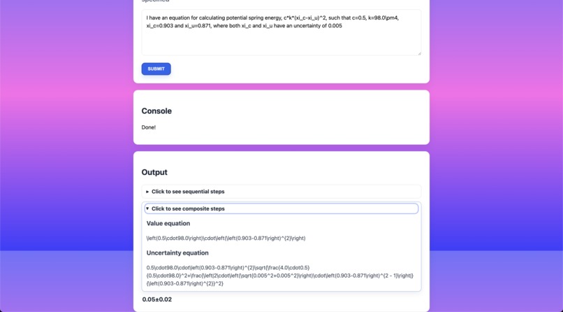 certainPY – screenshot 2