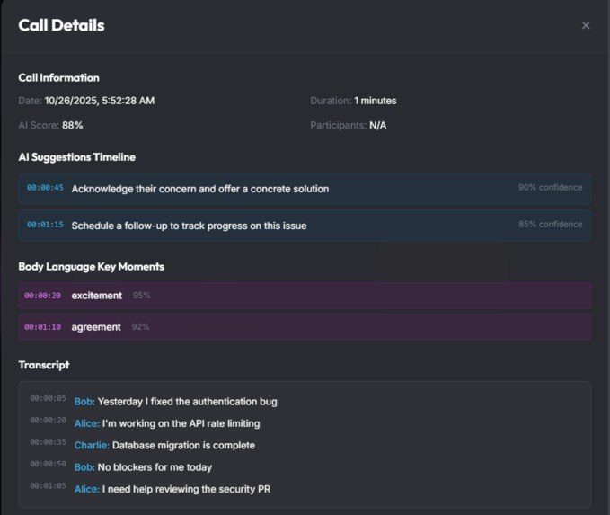 SalesIQ – screenshot 2