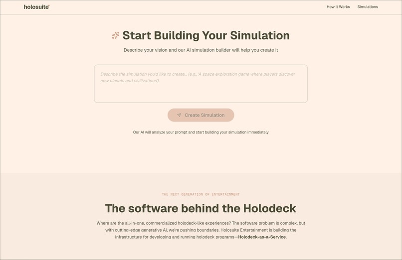 Holosuite – screenshot 1