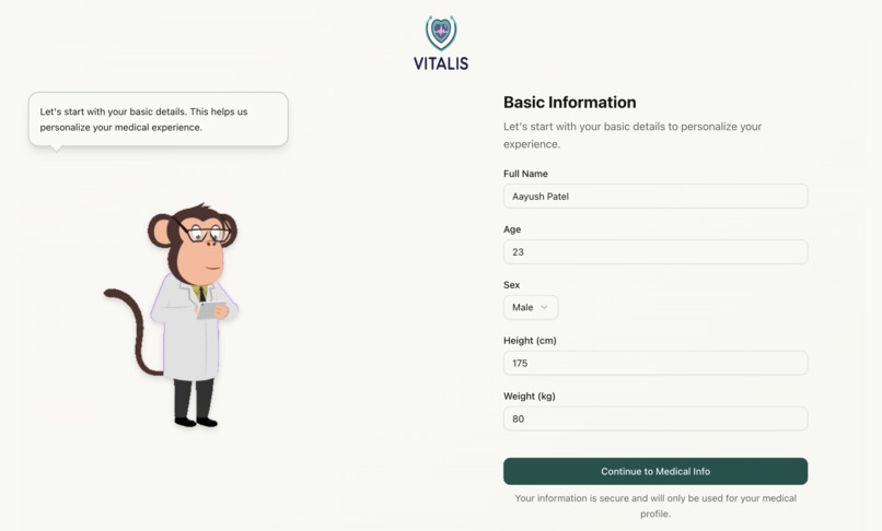 Vitalis: AI Health Guardian Assistant for Elderly – screenshot 2