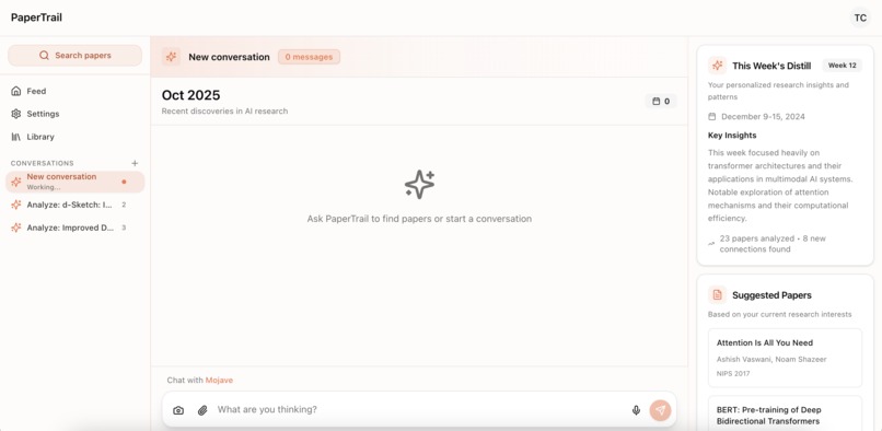 PaperTrail – screenshot 2