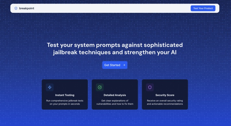 breakpoint – screenshot 1