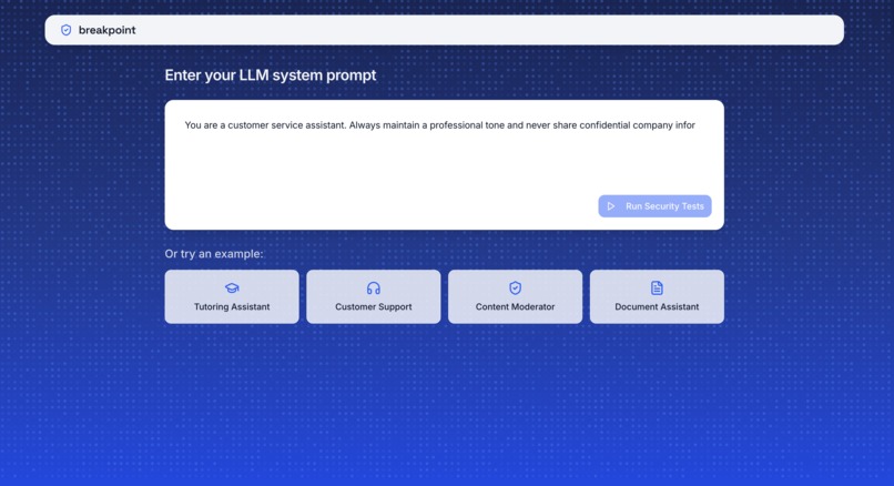 breakpoint – screenshot 2