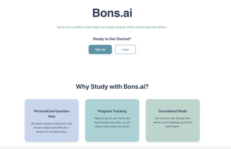 Bons.ai – screenshot 1