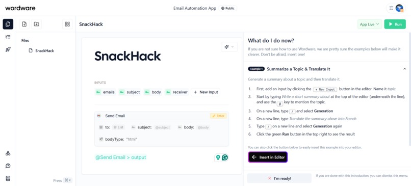 SnackHack – screenshot 2