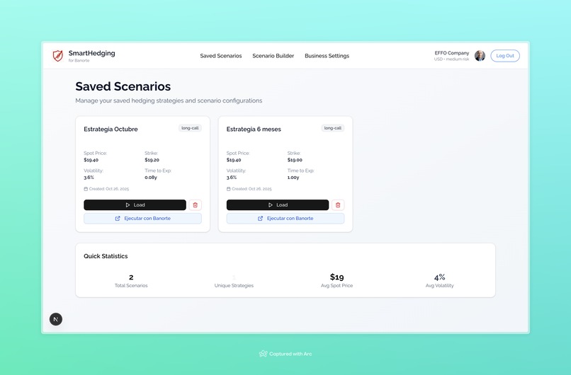 Smart Hedging – screenshot 3