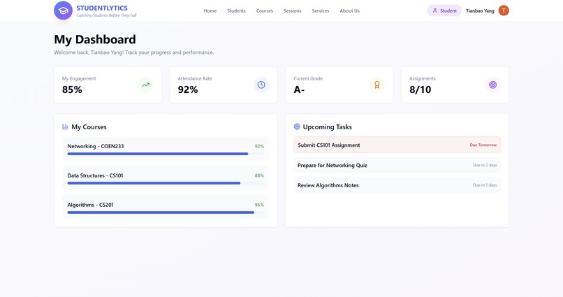 Studentlytics – screenshot 3