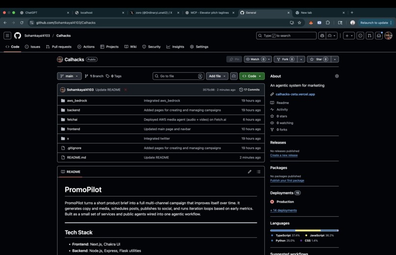 PromoPilot – screenshot 1