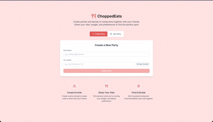 ChoppedEats – screenshot 2