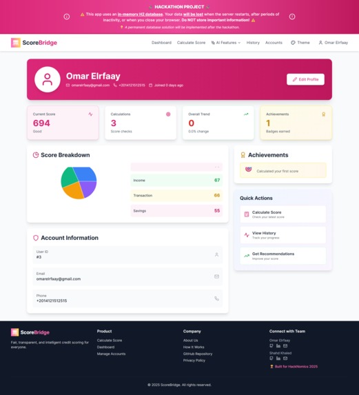 ScoreBridge – screenshot 1