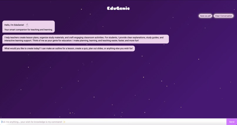 EduGenie  – screenshot 3