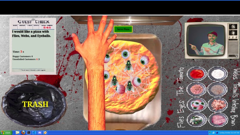 Momma Mortis' Pizza Parlor – screenshot 1